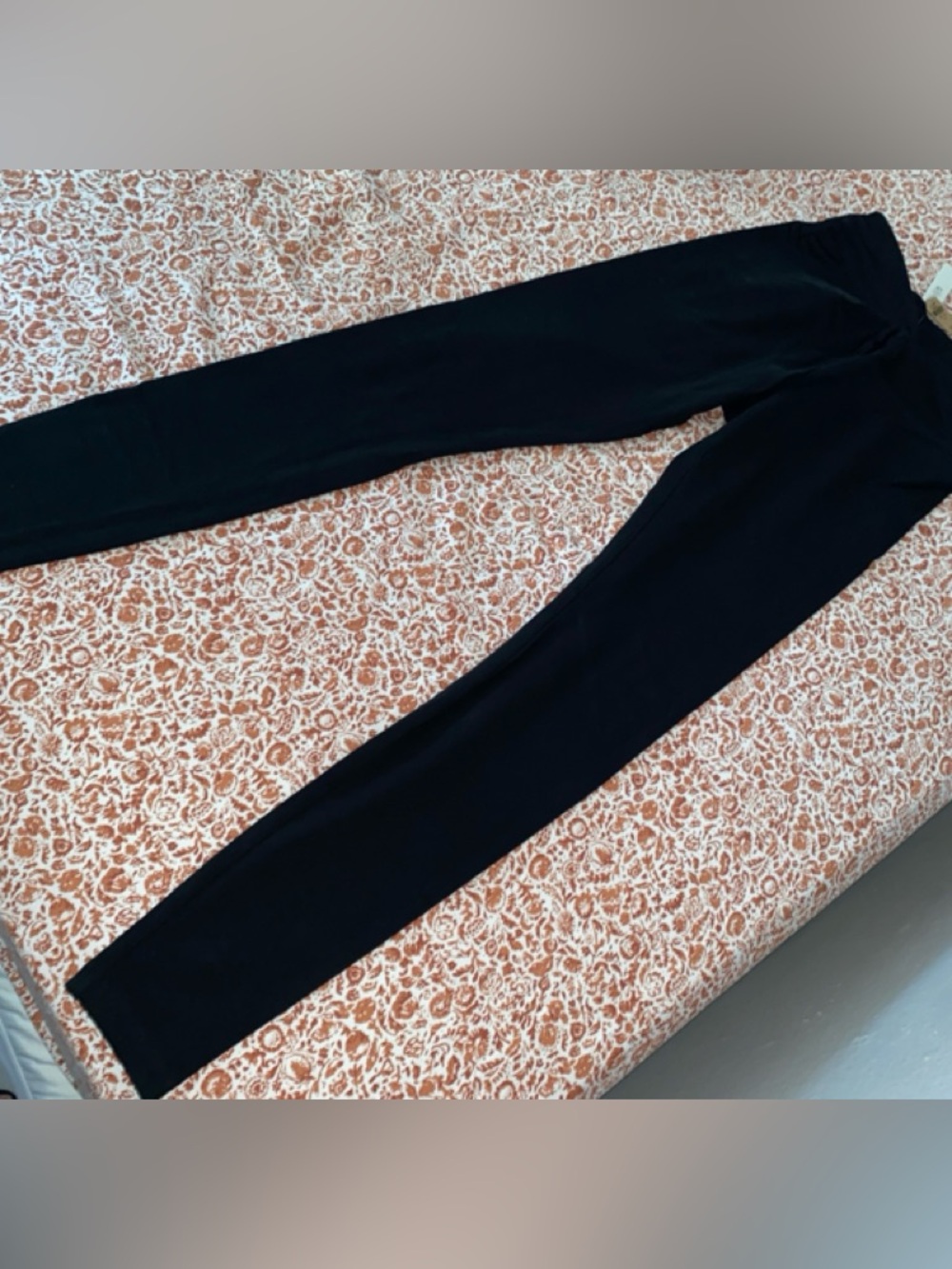 PINK Black High Waisted Full Length Leo